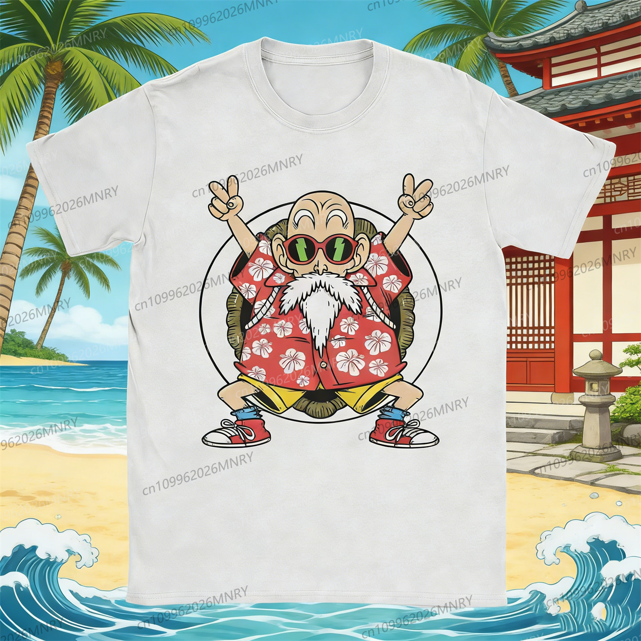 Men'S Shoes For Crews - Dragon Ball Master Roshi Manga t