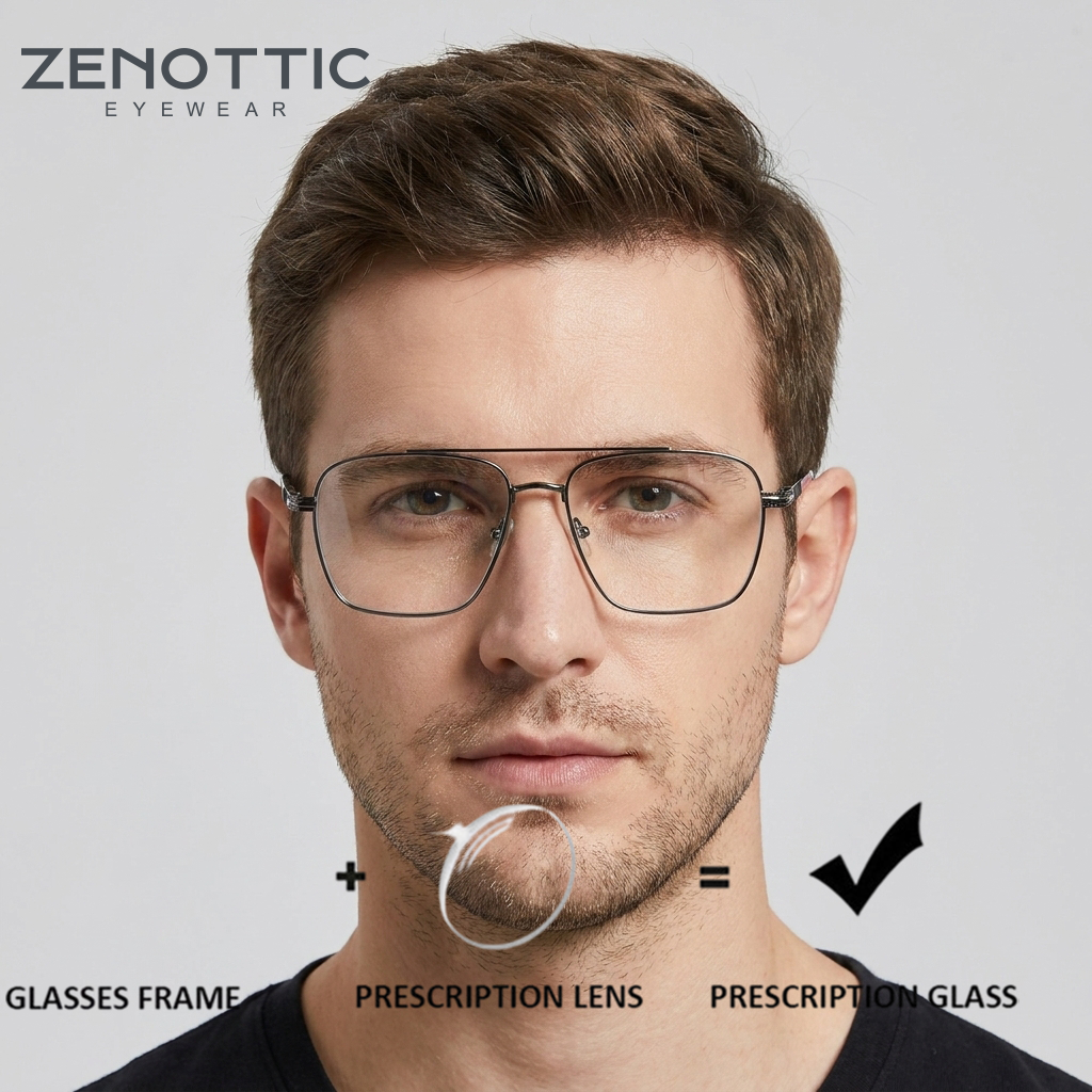 Men Shoes Zegna - ZENOTTIC XXL Size Modish Pilot Prescription
