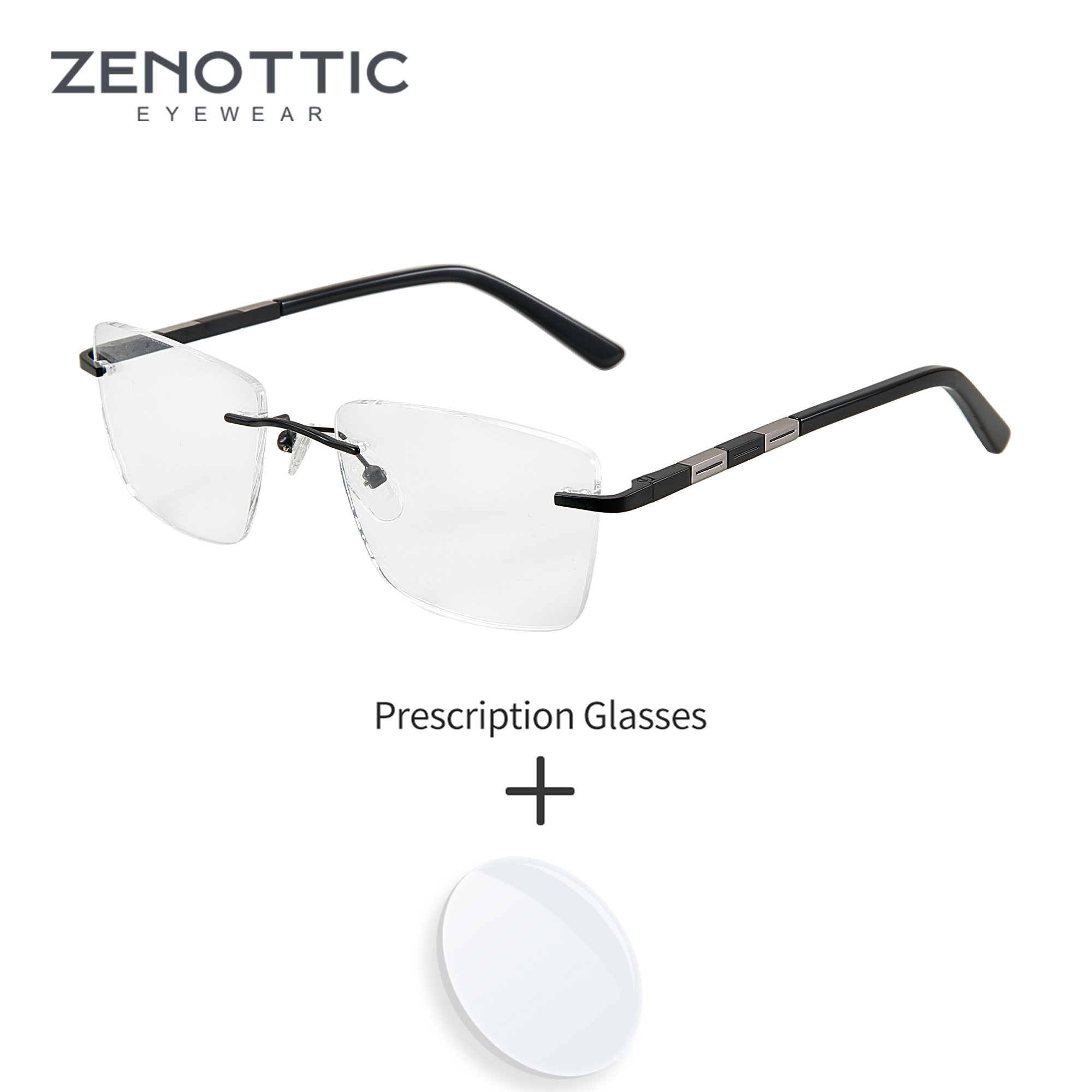 Men Shoes Zegna - ZENOTTIC M Size Fashion Rectangle Prescription