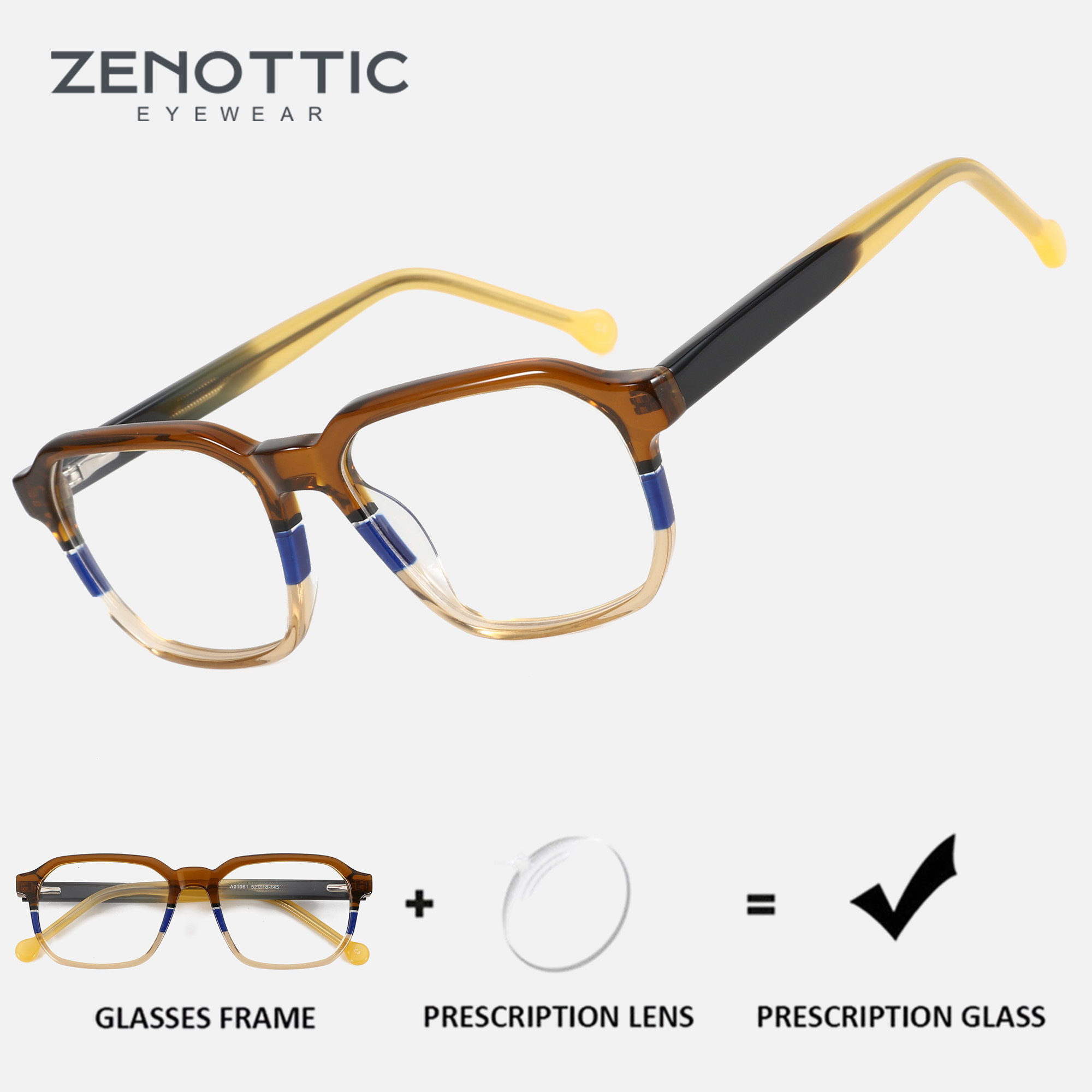 ZENOTTIC Men's Fashion Square  - Men Shoes Zegna avis et prix