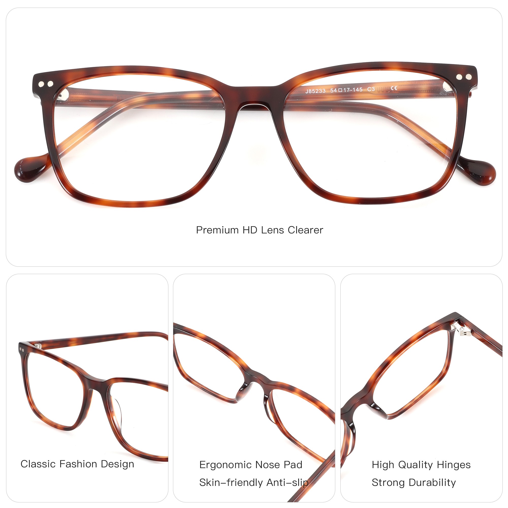 ZENOTTIC Acetate Rectangle Len - Men Shoes Zegna avis et prix