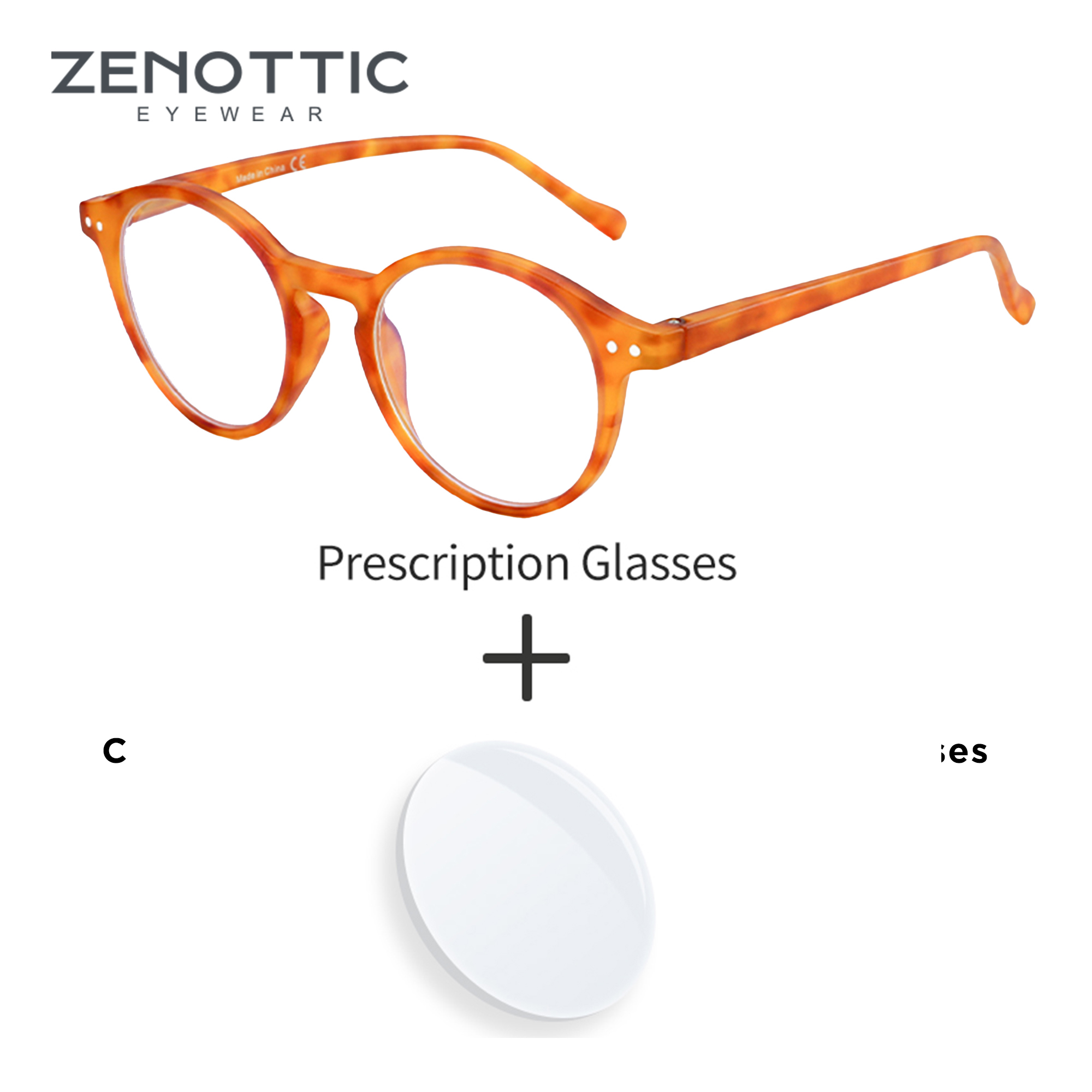 ZENOTTIC Vintage Round Prescri - Men Shoes Zegna avis et prix