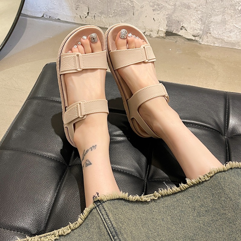 Summer Women's Sandals - Korea - Velcro Strap Sandal avis et prix