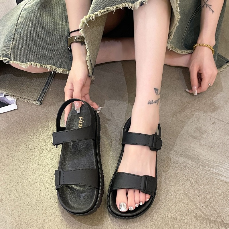 Summer Women's Sandals - Korea - Velcro Strap Sandal avis et prix