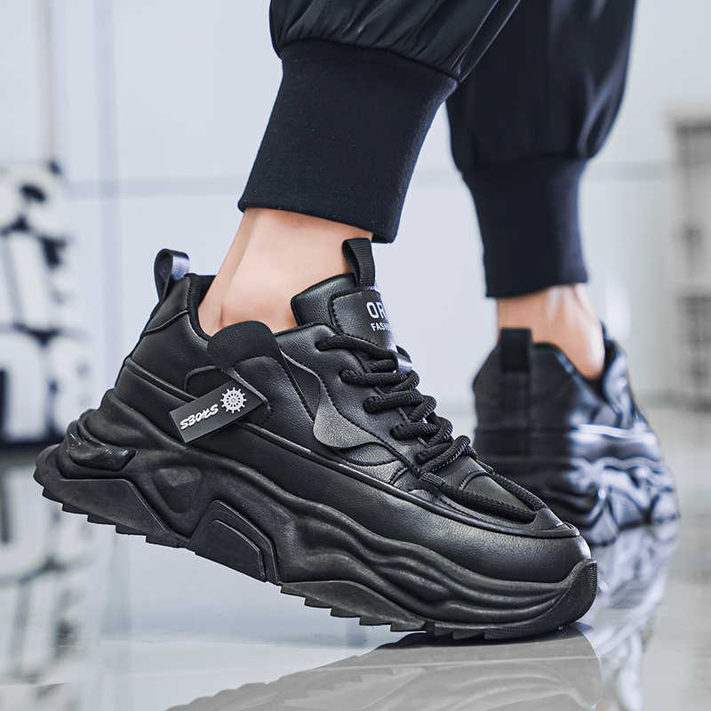 Black Platforme Tennis Man Spo - Men Shoes Sale avis et prix