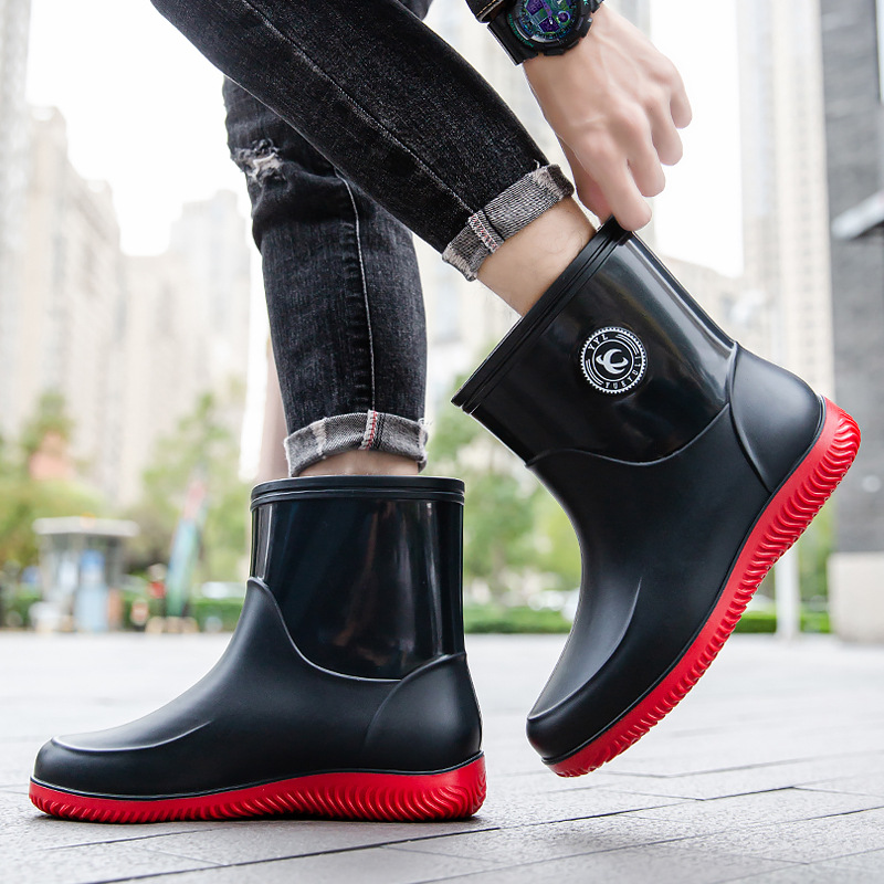 Men's Mid-calf Rain Boots. 202 - Men'S Shoes Water Resistant avis et prix