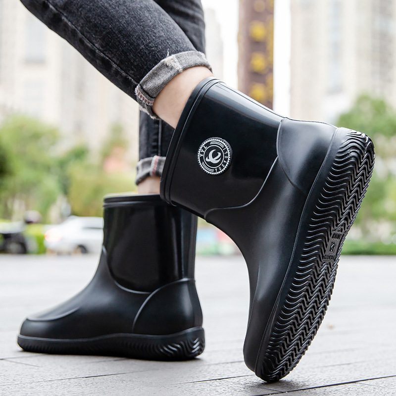 Men's Mid-calf Rain Boots. 202 - Men'S Shoes Water Resistant avis et prix