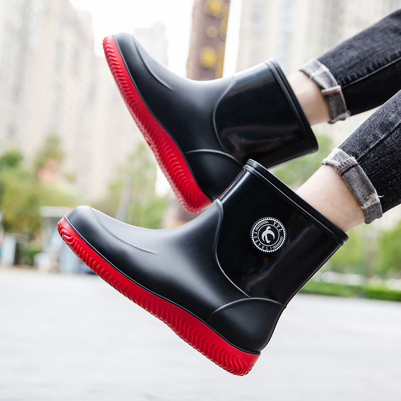 Men's Mid-calf Rain Boots. 202 - Men'S Shoes Water Resistant avis et prix