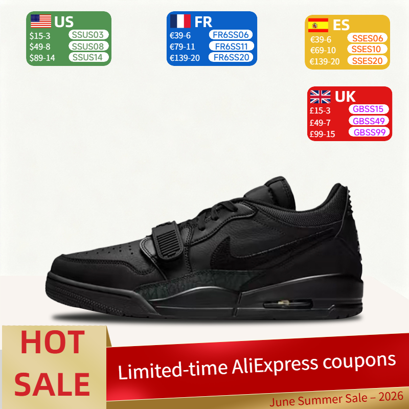 Nike Jordan Legacy 312 Black K - Men'S Shoes Nike Black avis et prix