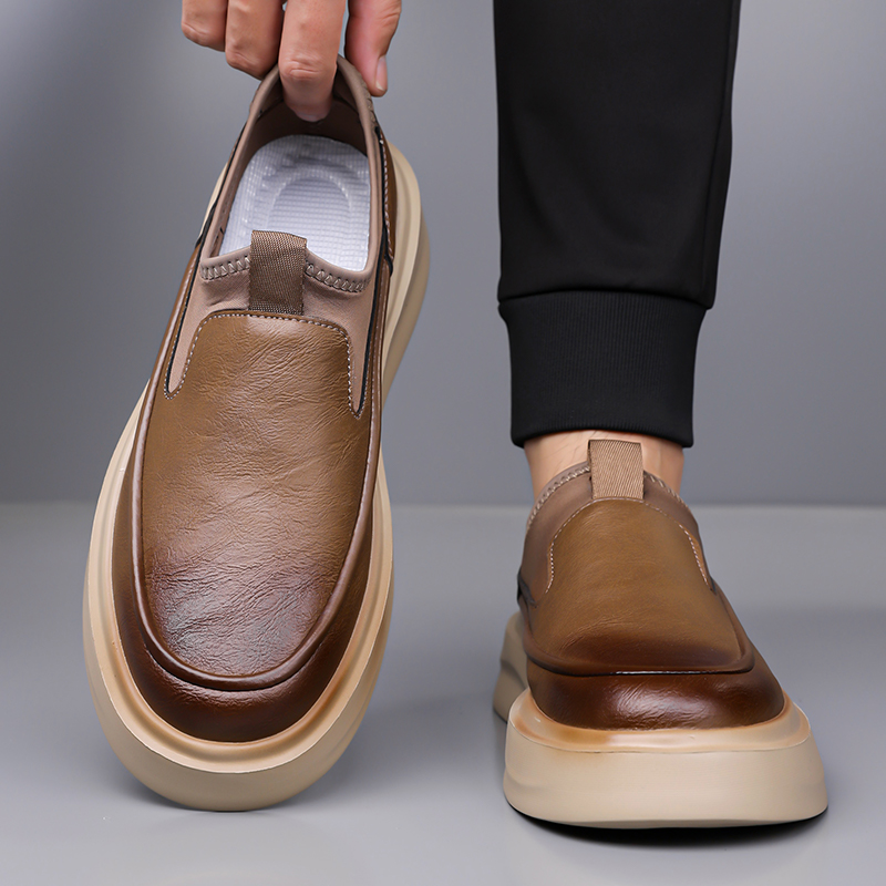 Minimalist Leather Sneakers Me - Men'S Shoes Smart avis et prix