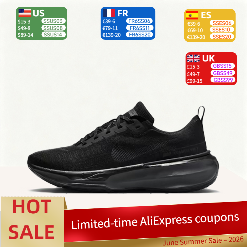 Nike Invincible 3 Men's Runnin - Men'S Shoes Nike Black avis et prix