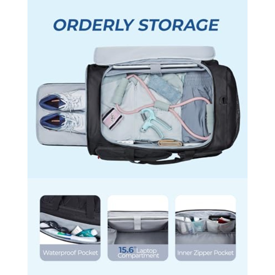 Gym Bag for Women and Men, 35L - Men'S Shoes Water Resistant avis et prix