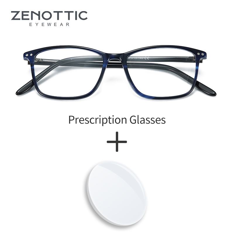 ZENOTTIC Square Acetate Prescr - Men Shoes Zegna avis et prix