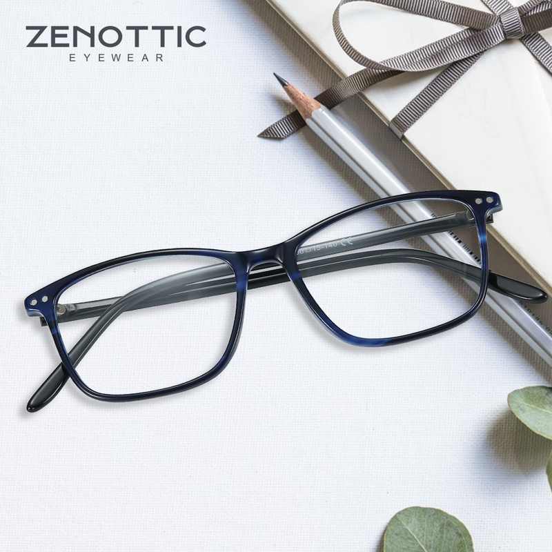 ZENOTTIC Square Acetate Prescr - Men Shoes Zegna avis et prix