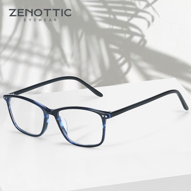 ZENOTTIC Square Acetate Prescr - Men Shoes Zegna avis et prix