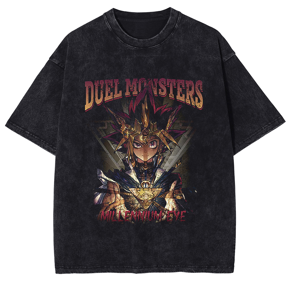 Vintage Washed T-shirt Men Yug - Men'S Shoes For Crews avis et prix
