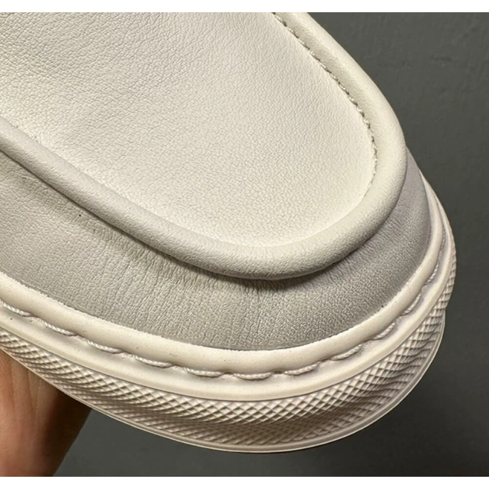 Luxury White Leather Casual Lo - Men'S Shoes Smart avis et prix
