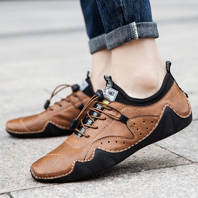 Leather Casual Sneakers for Me - Men Shoes Zegna avis et prix
