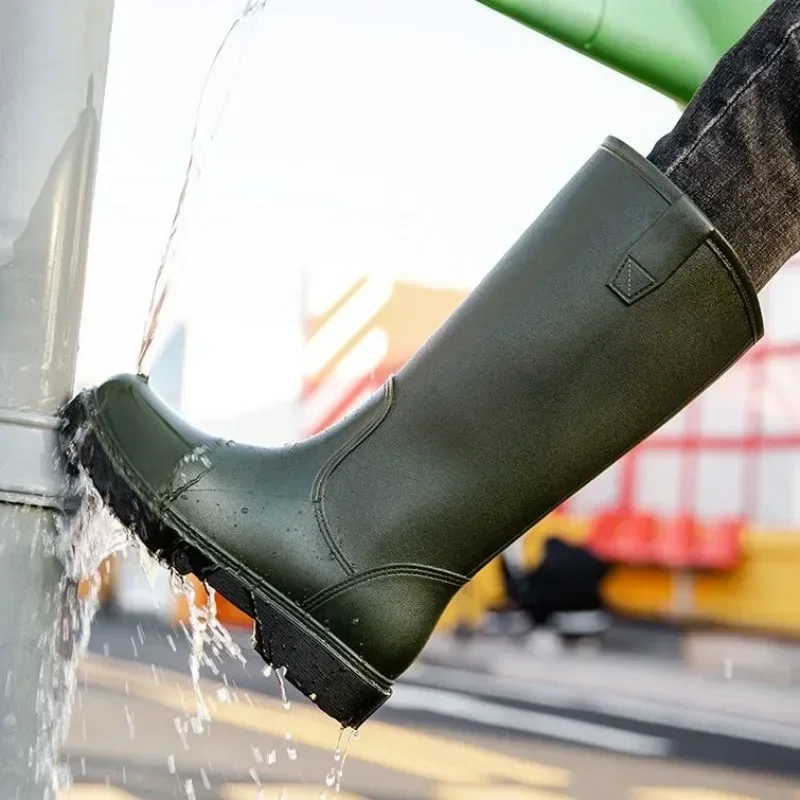 Rain Boots for Men Gum Fishing - Men'S Shoes Water Resistant avis et prix