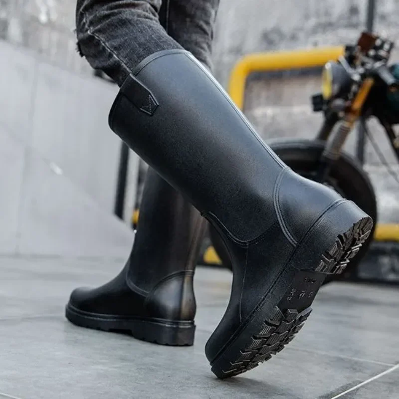 Rain Boots for Men Gum Fishing - Men'S Shoes Water Resistant avis et prix