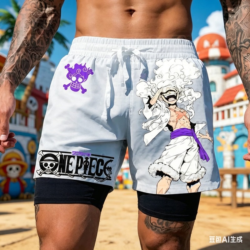 One Piece Anime White Double L - Men'S Shoes For Crews avis et prix