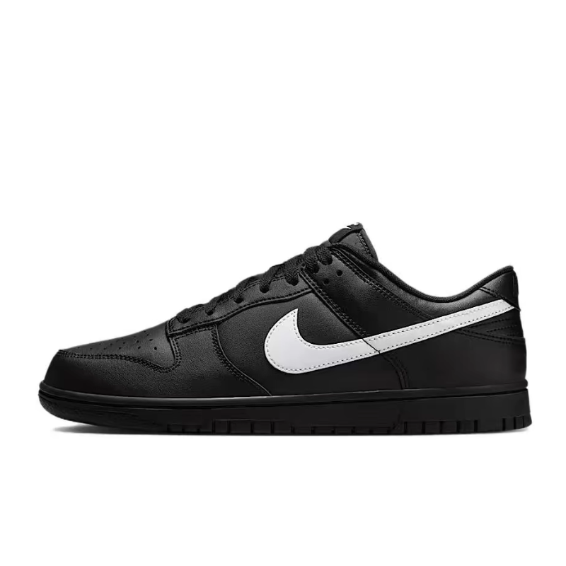 Nike Dunk Low-Top Skate Shoes  - Men'S Shoes Nike Black avis et prix