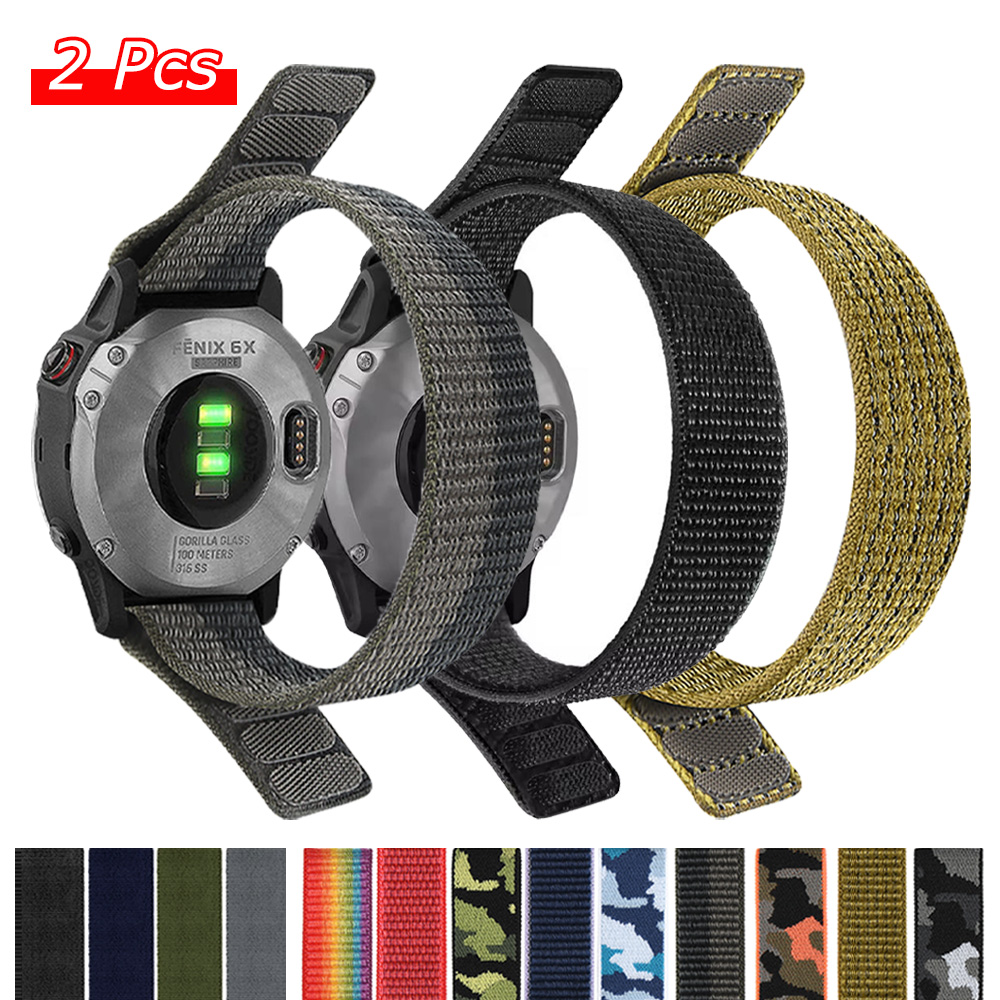 26mm 22mm Nylon Loop Watch Ban - Velcro Strap Sandal avis et prix