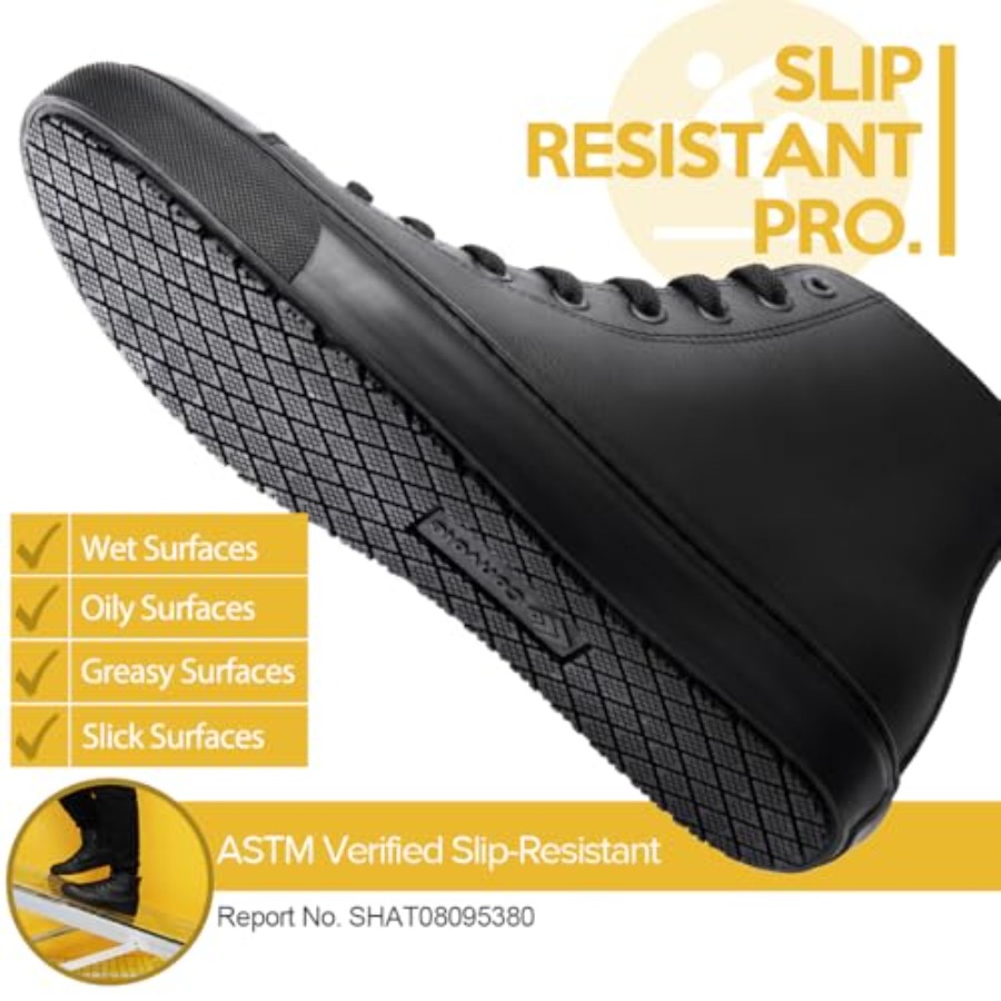 Non-Slip Work Shoes for Men, L - Men'S Shoes Water Resistant avis et prix