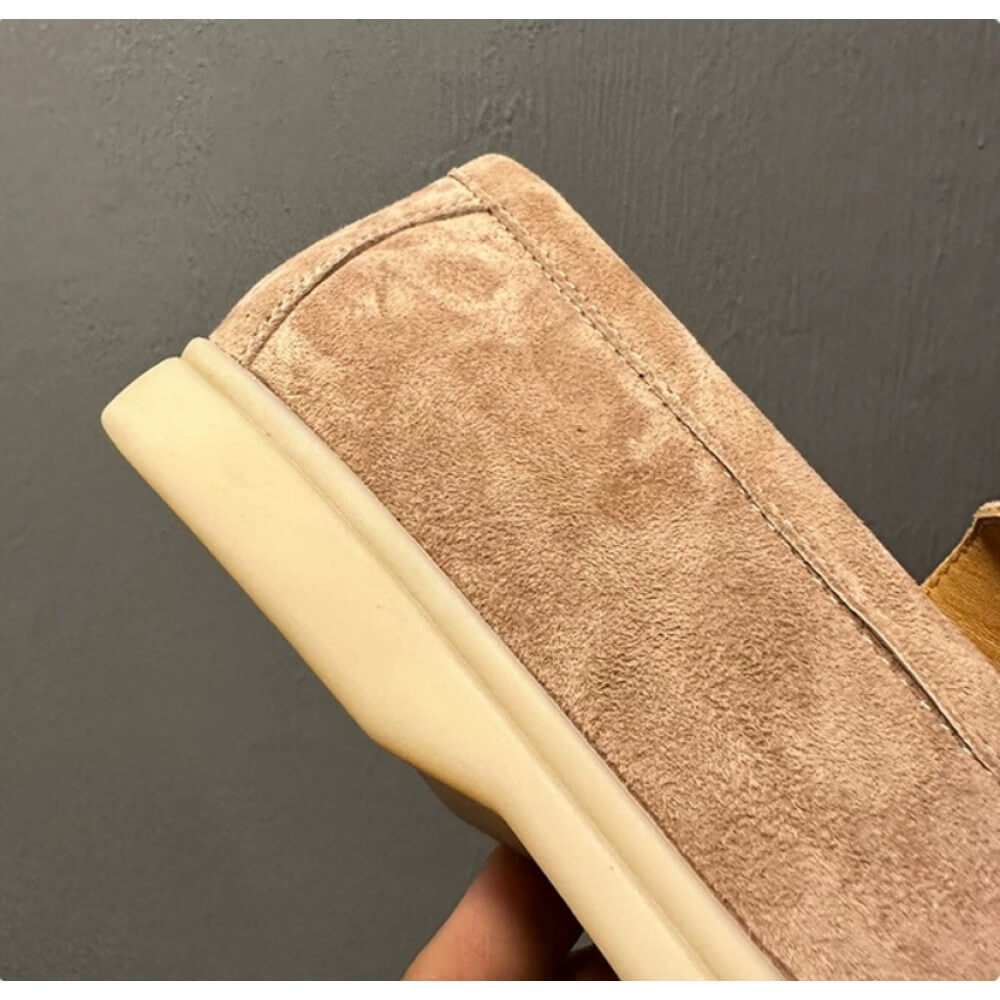 Luxury Beige Suede Casual Loaf - Men'S Shoes Smart avis et prix