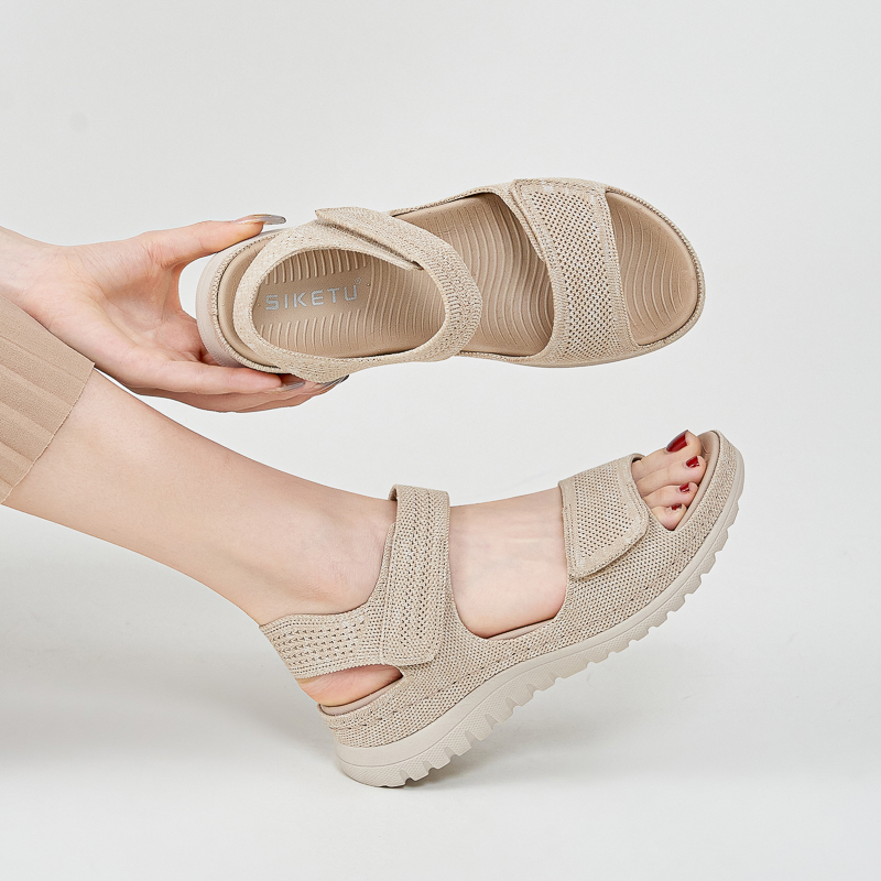 Women's Sandals retro classic  - Velcro Strap Sandal avis et prix
