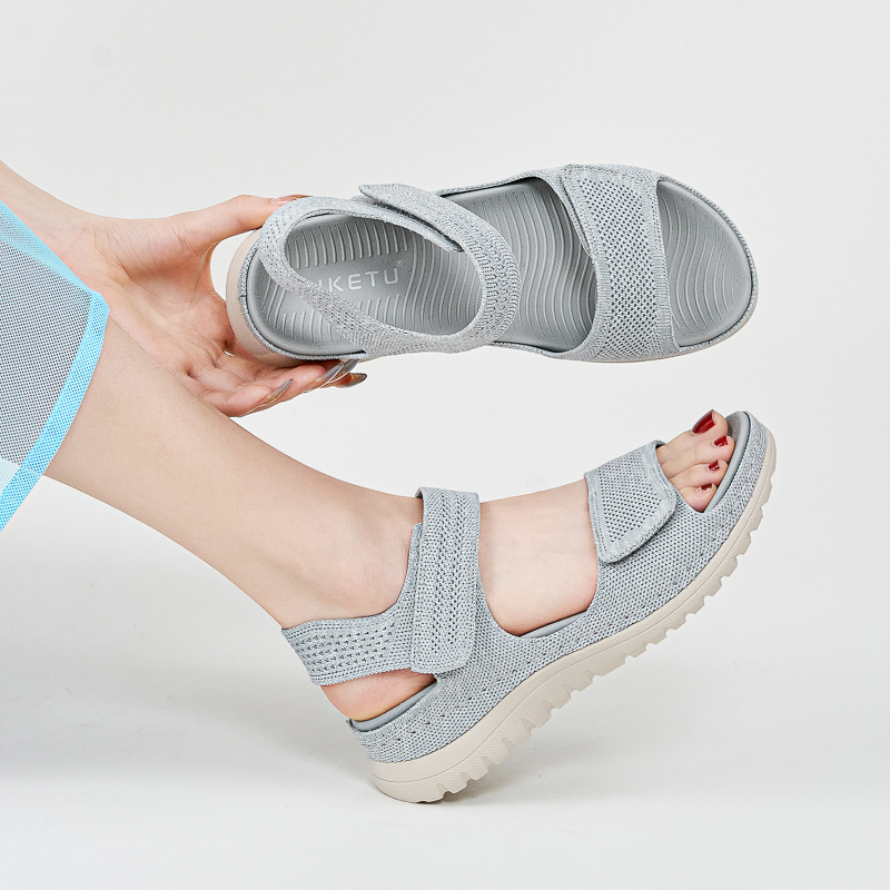 Women's Sandals retro classic  - Velcro Strap Sandal avis et prix