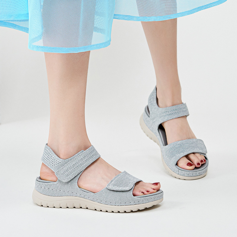 Women's Sandals retro classic  - Velcro Strap Sandal avis et prix