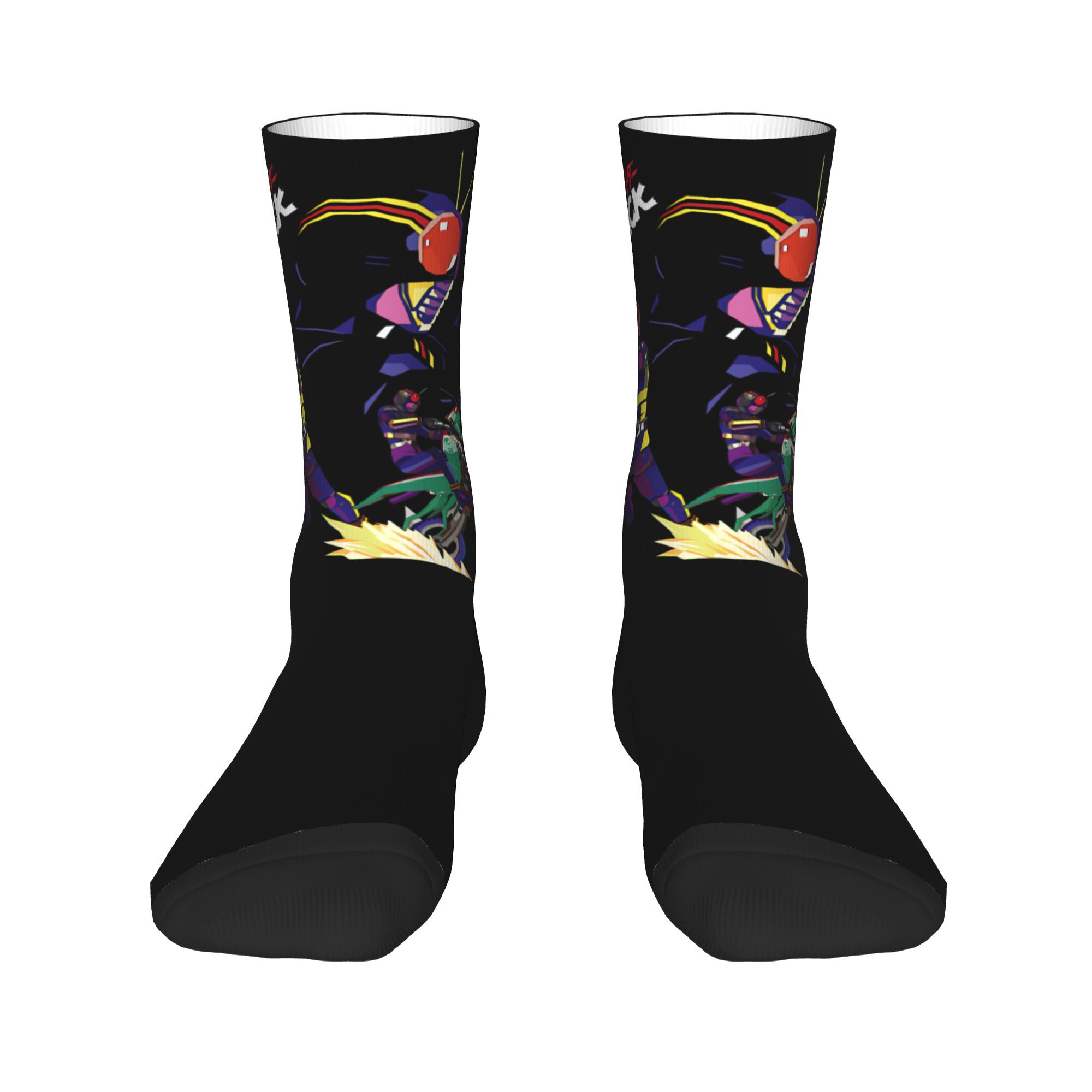 Kamen Rider Black  Middle Sock - Men'S Shoes For Crews avis et prix