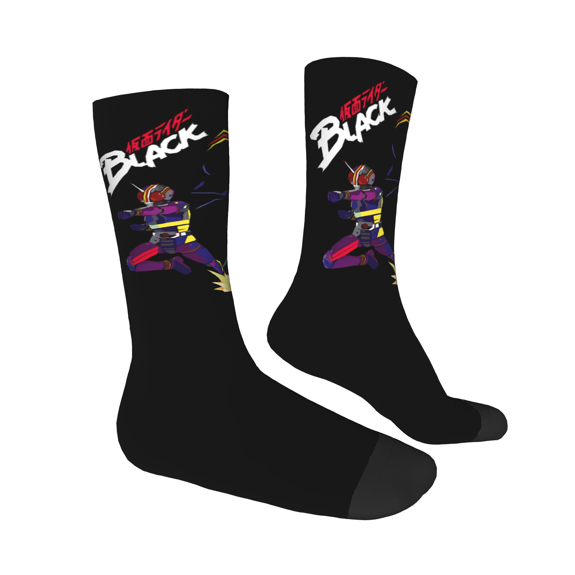 Kamen Rider Black  Middle Sock - Men'S Shoes For Crews avis et prix
